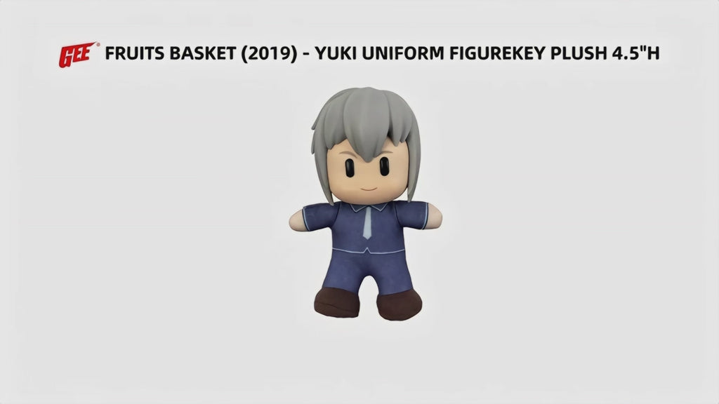 FRUITS BASKET (2019) - YUKI UNIFORM FIGUREKEY PLUSH 4.5"H