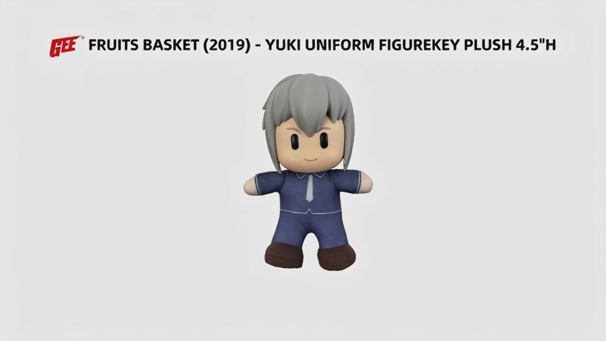 FRUITS BASKET (2019) - YUKI UNIFORM FIGUREKEY PLUSH 4.5"H