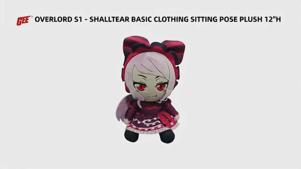 Overlord S1 - Shalltear Bloodfallen (Dress) Sitting Plush 12" H