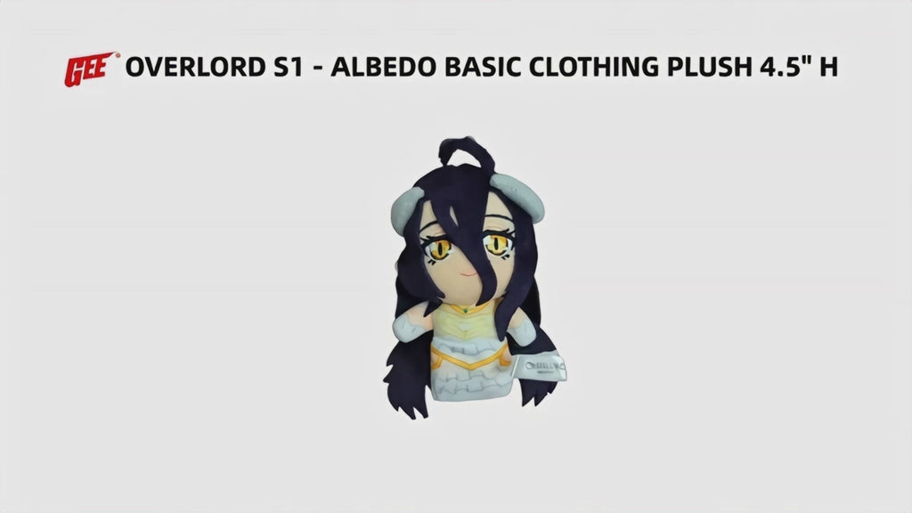 OVERLORD S1 - ALBEDO BASIC CLOTHING PLUSH 4.5" H