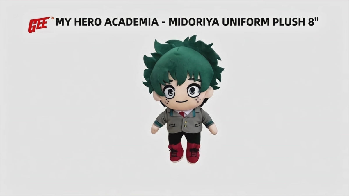 My Hero Academia - Izuku Midoriya "Deku" Uniform Plush 8"H