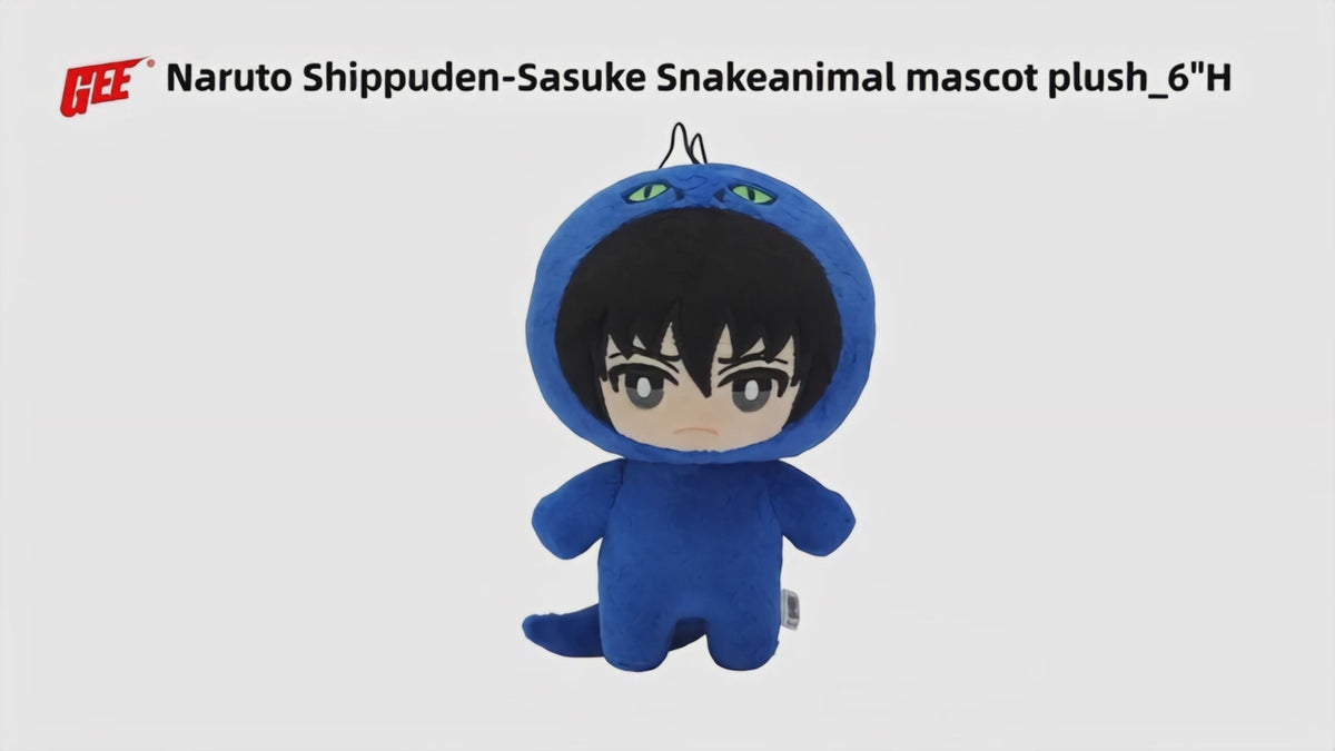 Naruto Shippuden - Sasuke Uchiha (Snake Mascot) Plush 6"