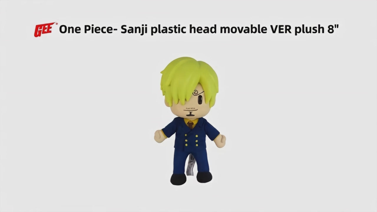 One Piece: Vinsmoke Sanji (Return to Sabaody Arc) Figurekey Plush 8" H
