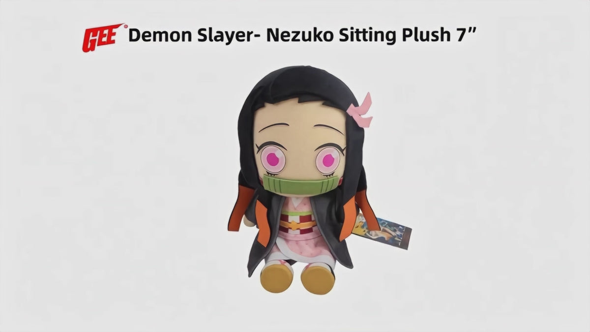Demon Slayer - Nezuko Kamado Sitting Plush 7"H