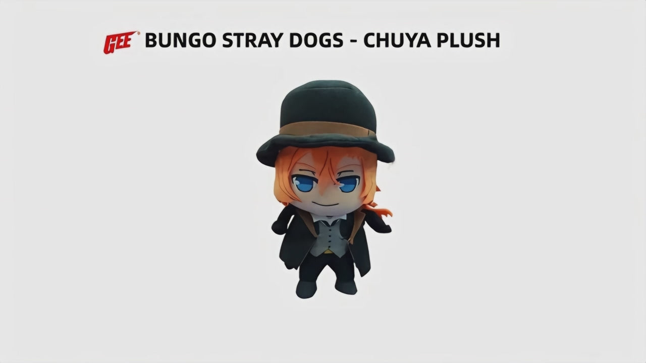 Bungo Stray Dogs Partners S1 - Chuya Nakahara Plush 8"H