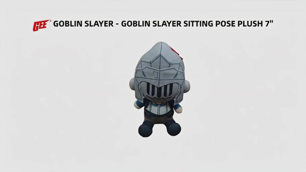 Goblin Slayer S1 - Goblin Slayer Sitting Pose Plush 7"H