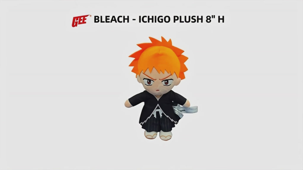 Bleach - Ichigo Kurosaki (Bankai) Movable Plush 8" H