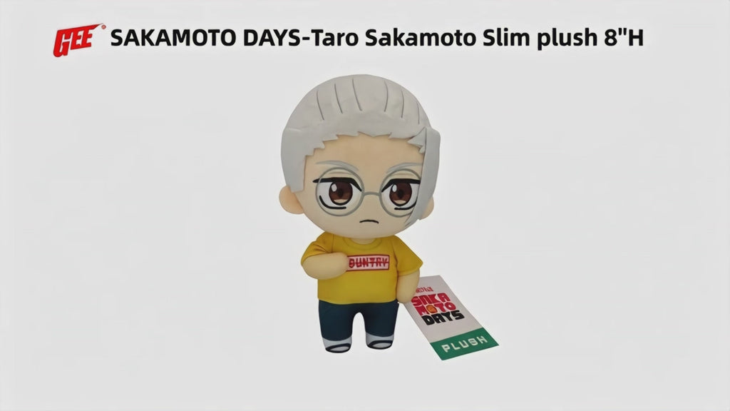 Sakamoto Days - Taro Sakamoto (Slim Form) Plush 8'' H