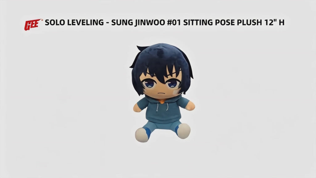 SOLO LEVELING - SUNG JINWOO #01 SITTING POSE PLUSH 12" H