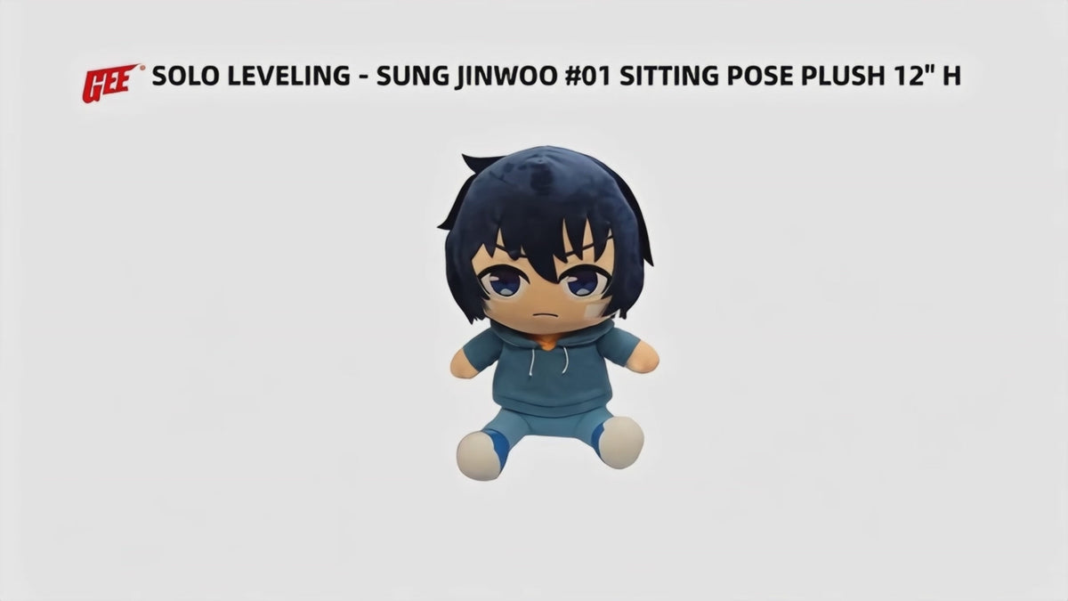 SOLO LEVELING - SUNG JINWOO #01 SITTING POSE PLUSH 12" H