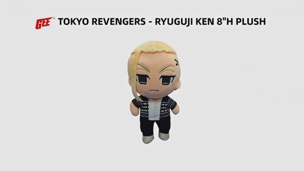 Tokyo Revengers - Ryuguji Ken "Draken" Plush 8"H