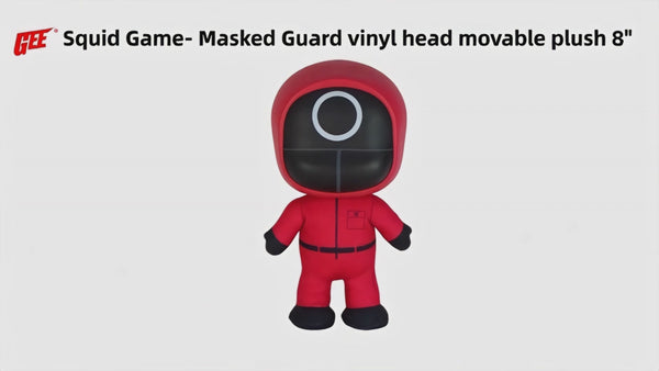 Squid Game - Masked Workers (Circle) Figurekey Plush 8