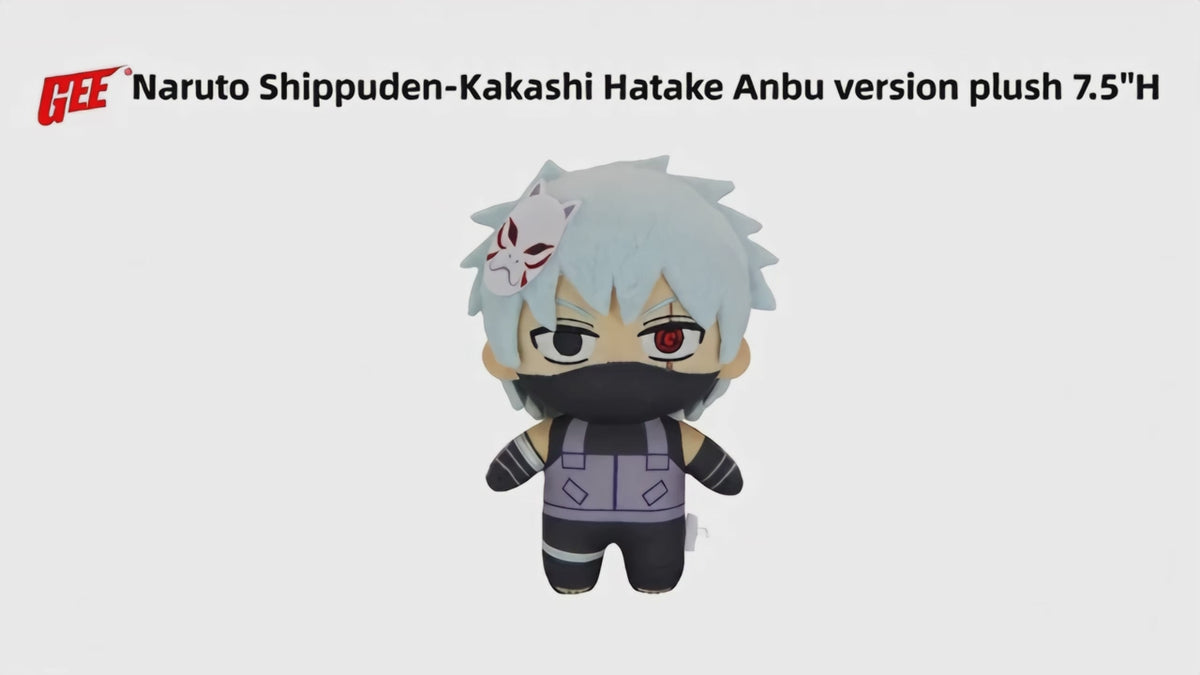 Naruto Shippuden - Kakashi Hatake (Anbu) Plush 7.5" H