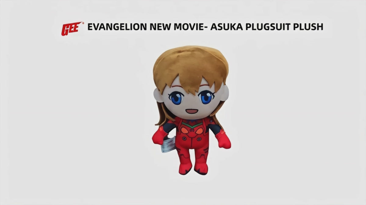 Evangelion New Movie - Asuka Langley Soryu Plugsuit Plush 8"H