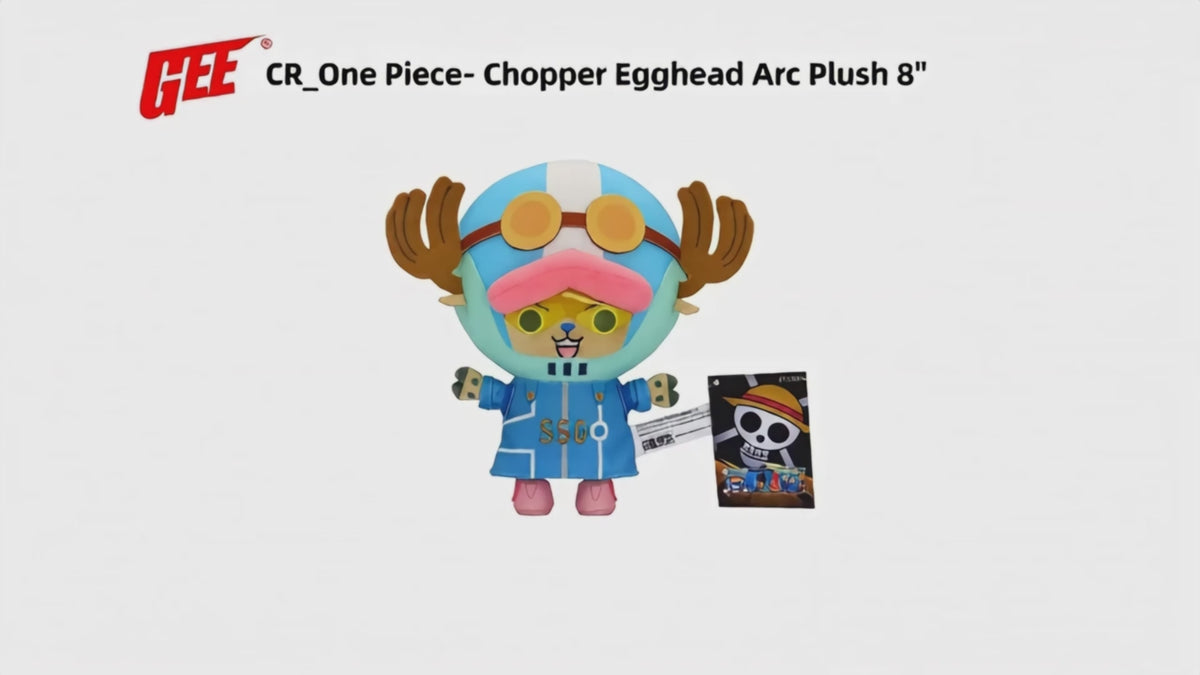 ONE PIECE - CHOPPER EGGHEAD ARC PLUSH 8"
