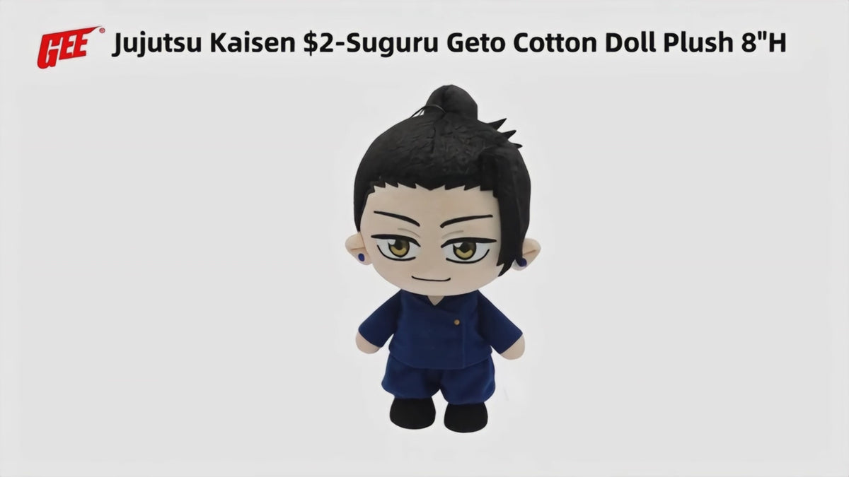 Jujutsu Kaisen Hidden Inventory Arc - Suguru Geto (High School) Cotton Doll Plush 8" H