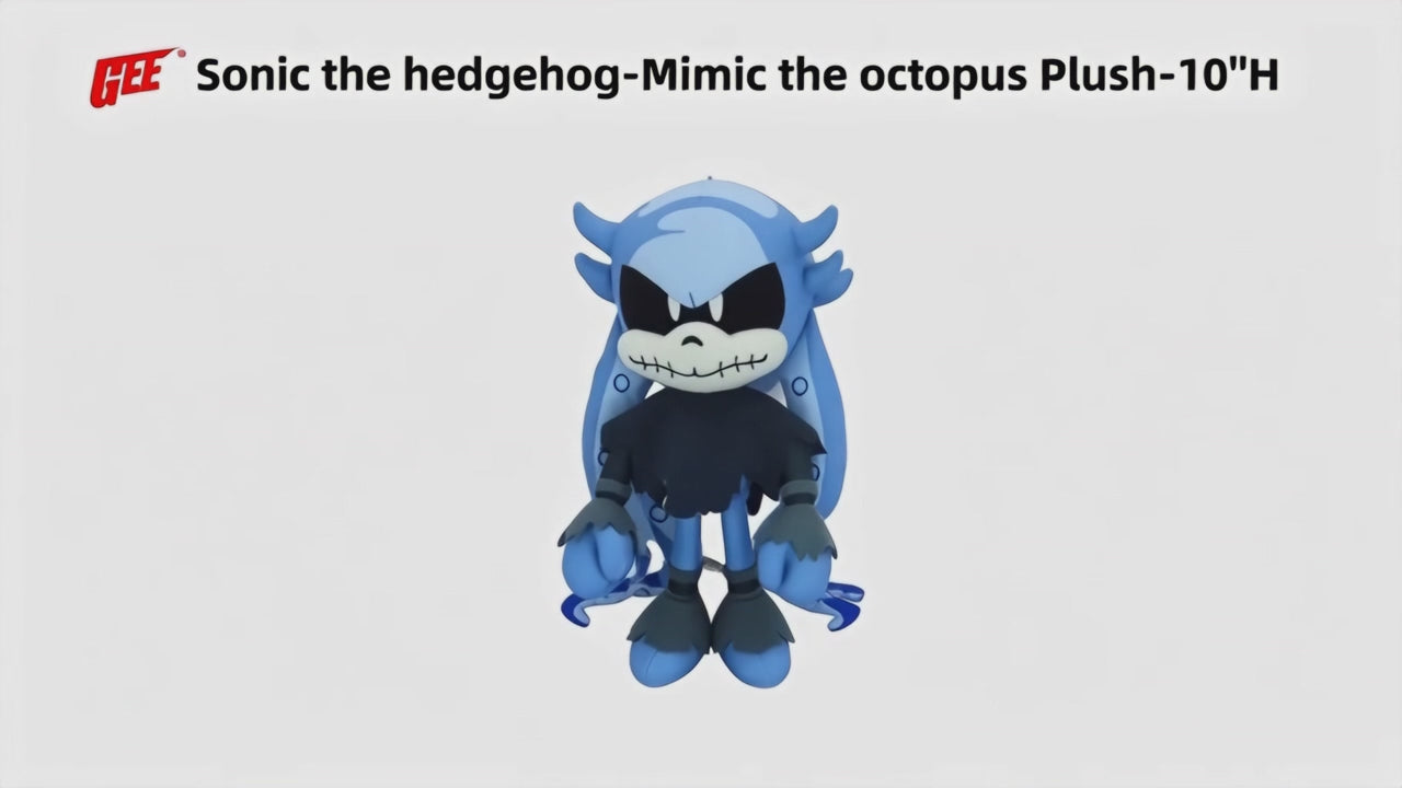 Sonic the Hedgehog - Mimic the Octopus Plush 10"H