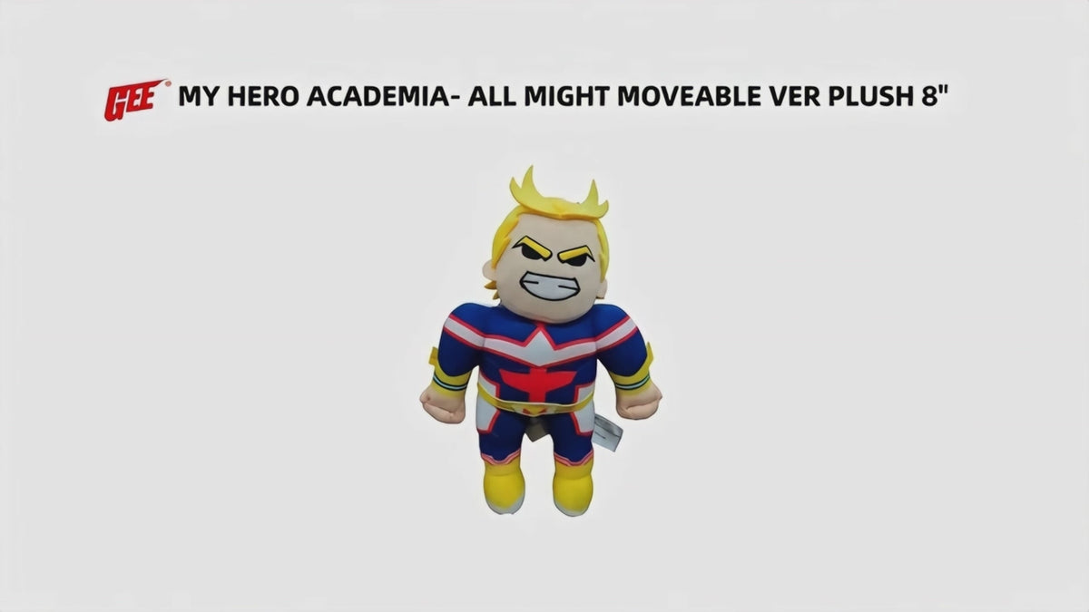 My Hero Academia - All Might Moveable Plush 8"H