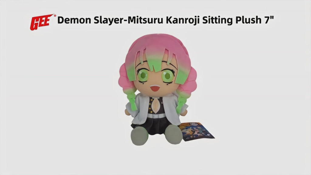 Demon Slayer - Mitsuri Kanroji Sitting Plush 7"H