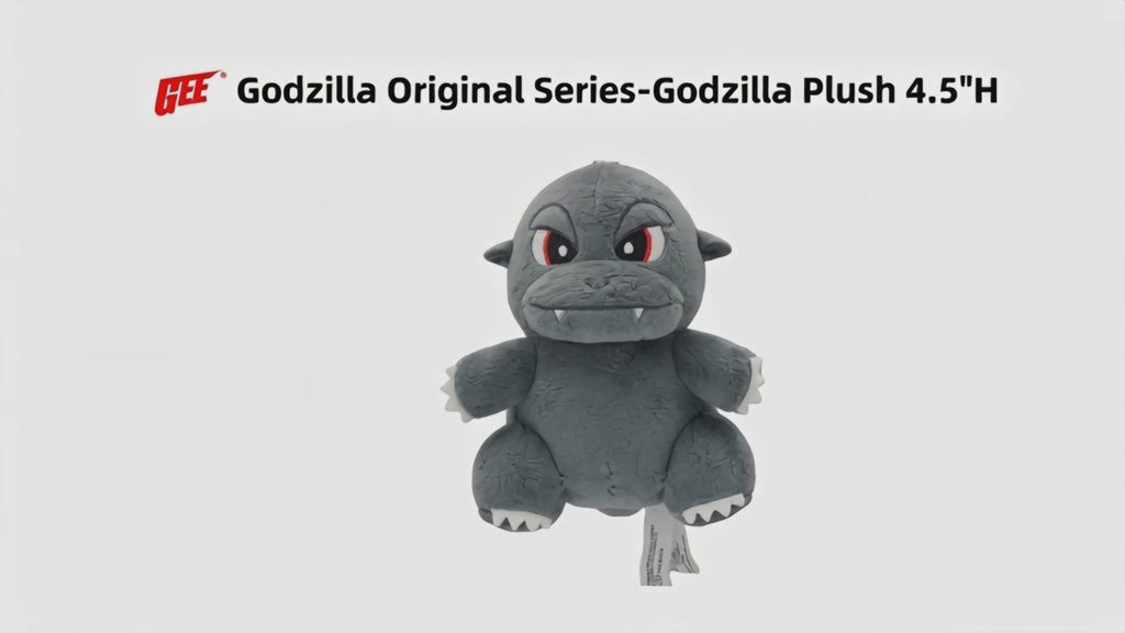 Godzilla Original Series - Godzilla Mini Plush w/ Spring Hook 4.5"H