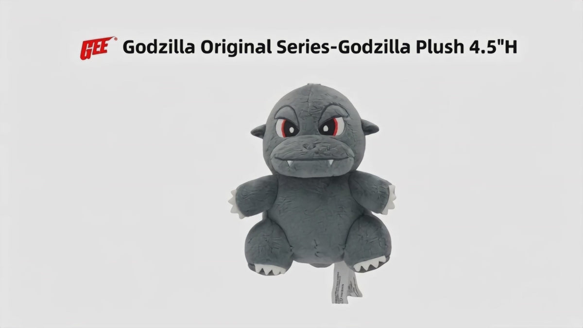 Godzilla Original Series - Godzilla Mini Plush w/ Spring Hook 4.5"H