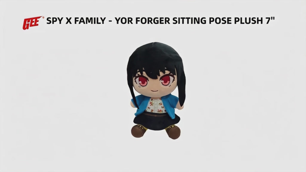 Spy X Family - Yor Forger Sitting Pose Plush 7"H