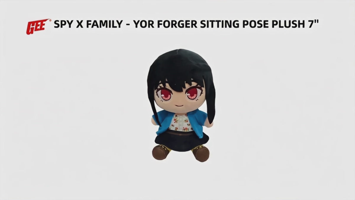 Spy X Family - Yor Forger Sitting Pose Plush 7"H