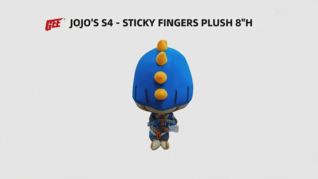 JOJO'S S4 - STICKY FINGERS PLUSH 8"H