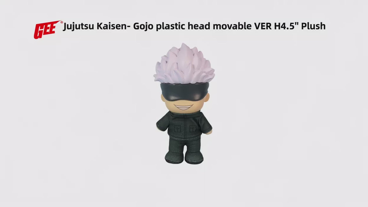 Jujutsu Kaisen - Satoru Gojo (Smile) Figurekey Plush 4.5" H