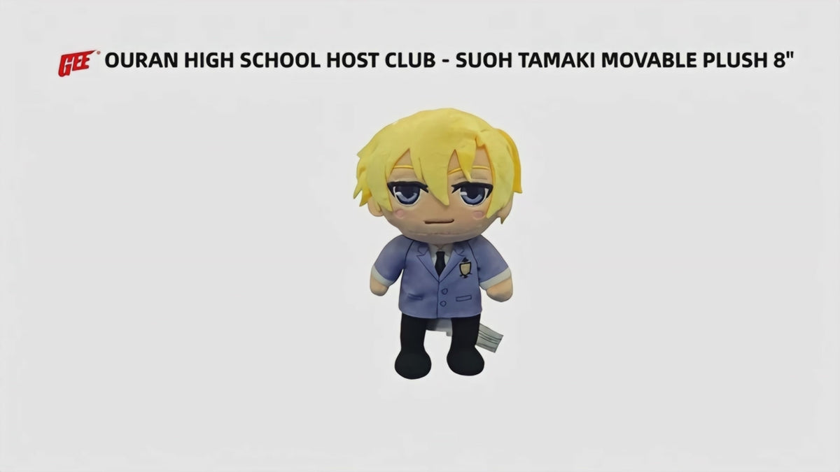 Ouran H.S. Host Club - Suoh Tamaki Movable Plush 8"H