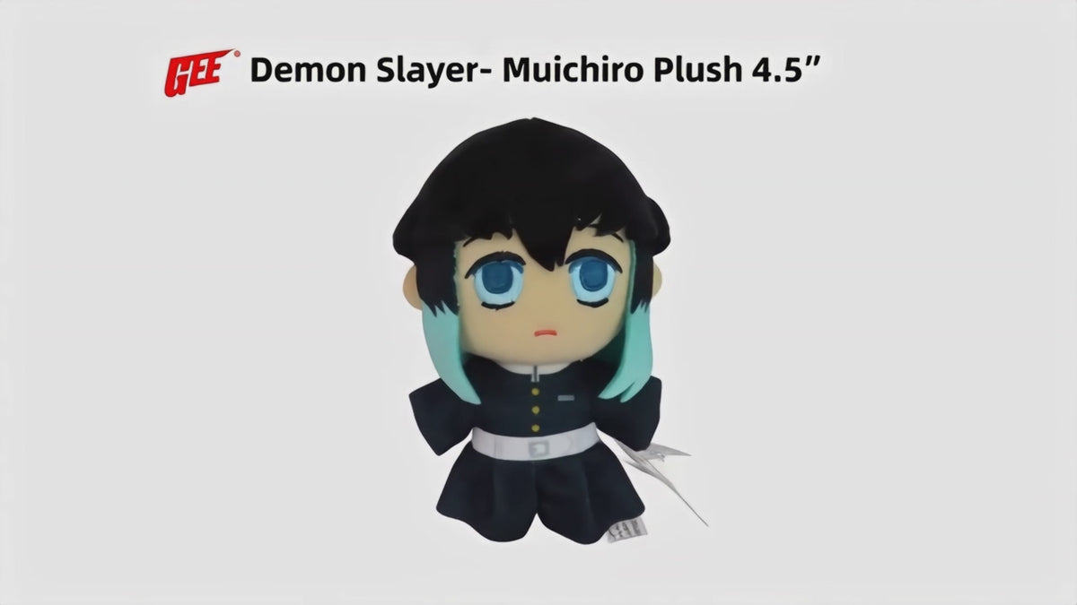 Demon Slayer - Muichiro Tokito Mini Plush w/ Spring Clip 4.5" H