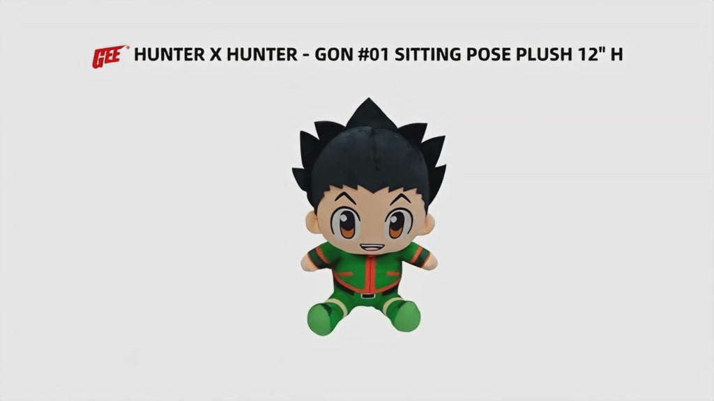 Hunter X Hunter - Gon #01 Sitting Pose Plush 12" H