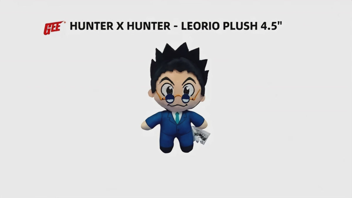 Hunter X Hunter - Leorio Paradinight Plush 4.5"H