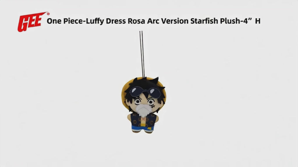 One Piece - Lucy (Luffy Dressrosa Arc) Starfish Plush 4" H