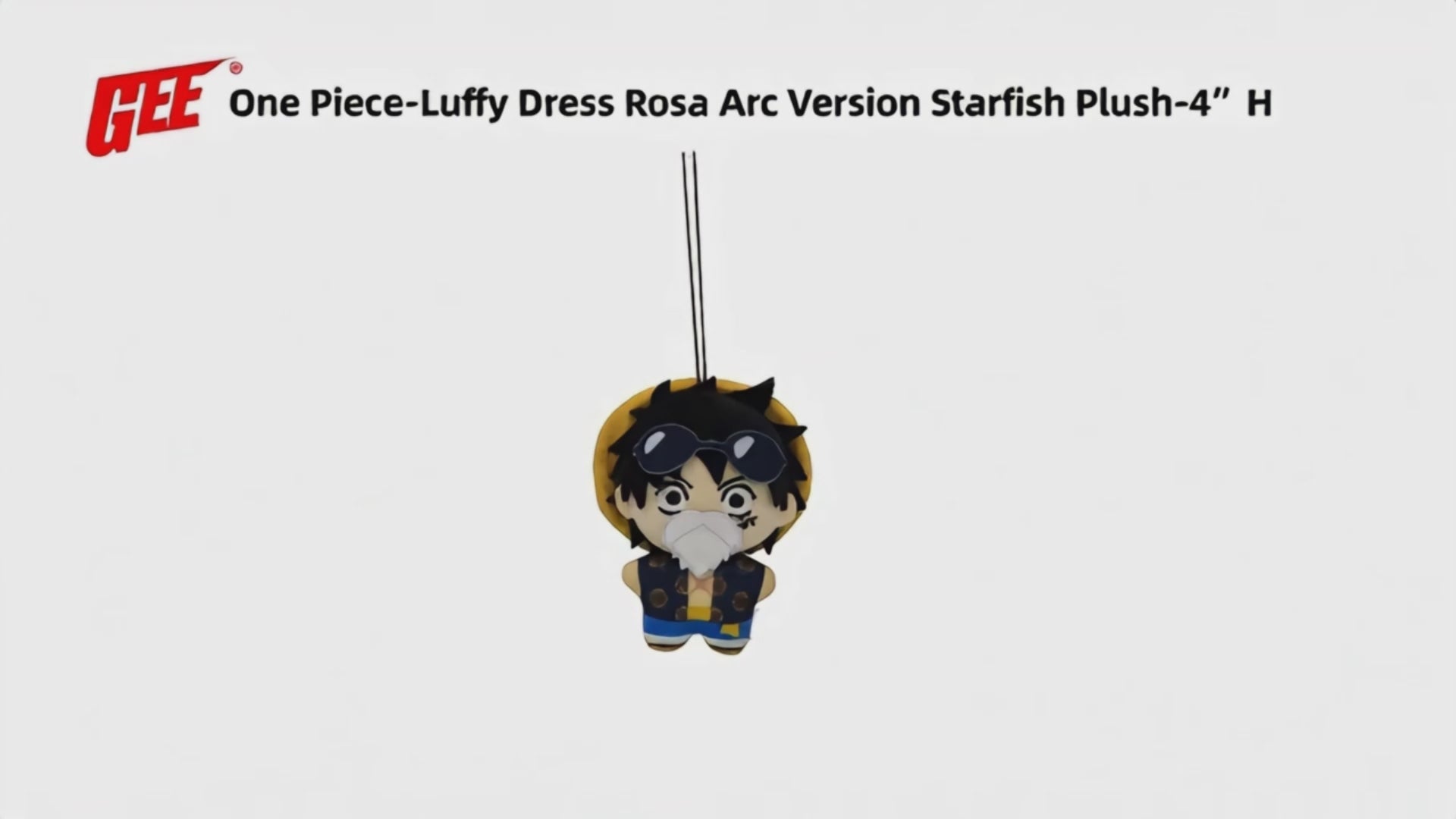 One Piece - Lucy (Luffy Dressrosa Arc) Starfish Plush 4" H