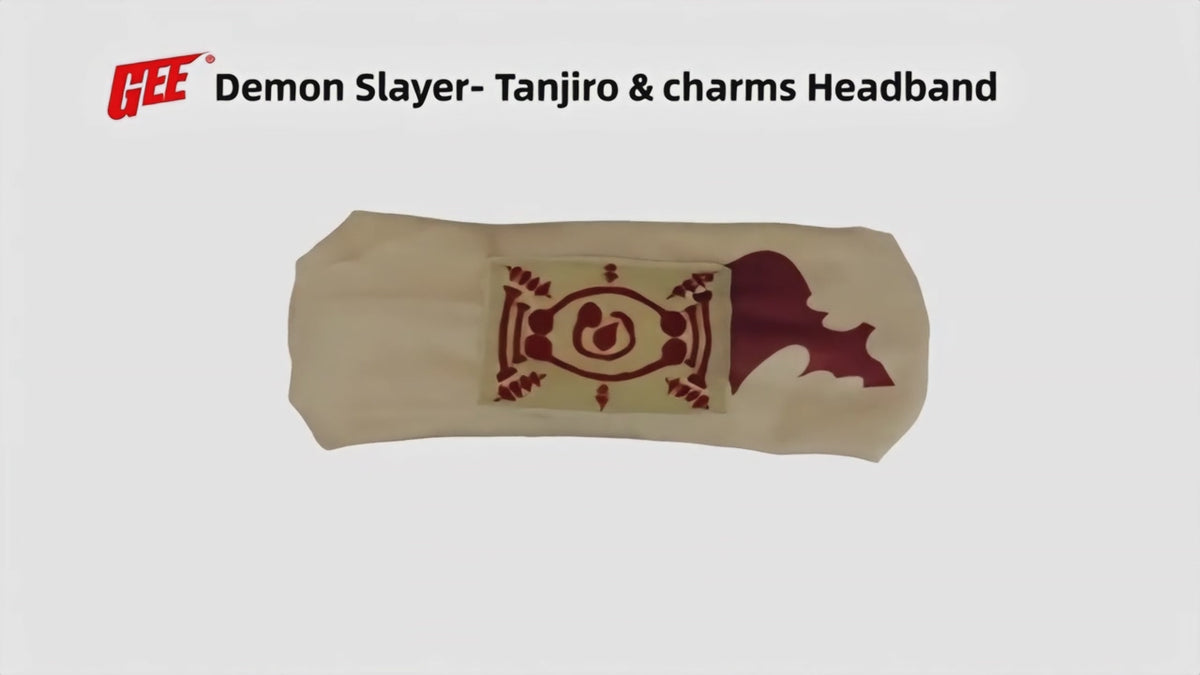 Demon Slayer - Yushiro's Blood Demon Art Talisman on Tanjiro Headband