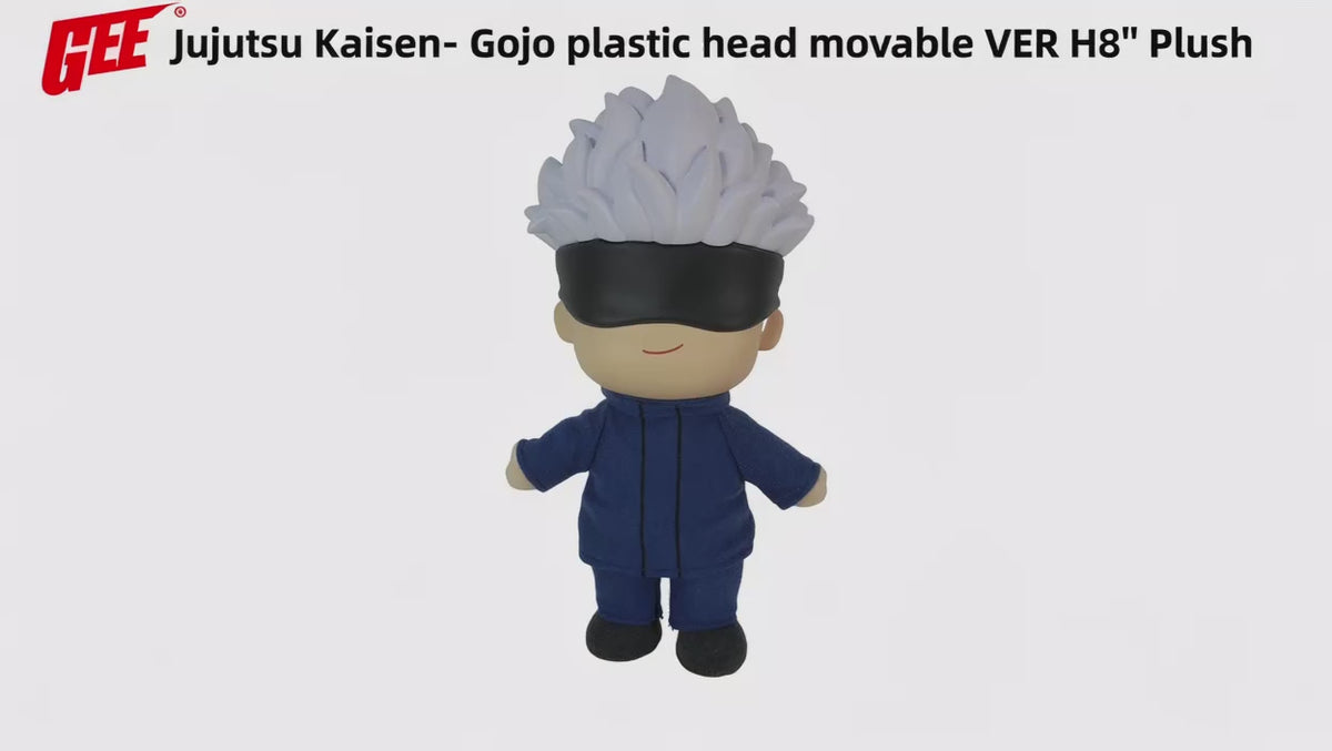 Jujutsu Kaisen - Gojo Satoru Figurekey Plush 8"H