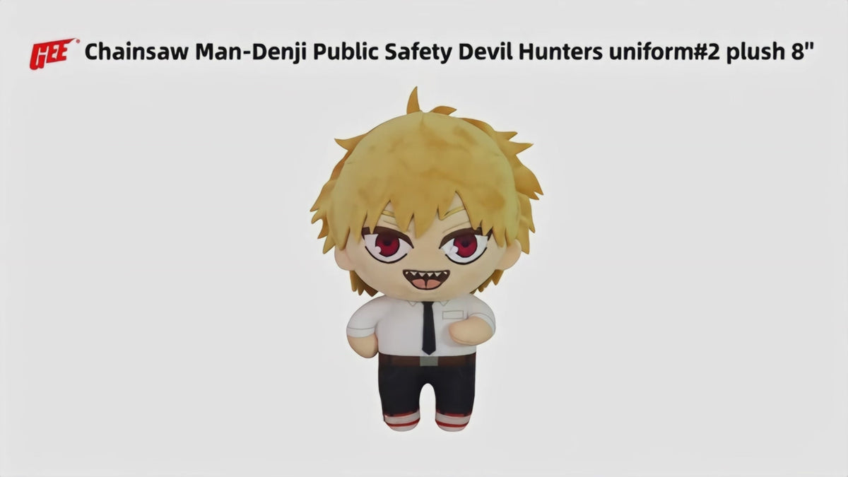 Chainsaw Man - Denji (Public Safety Devil Hunter Uniform) Plush 8" H