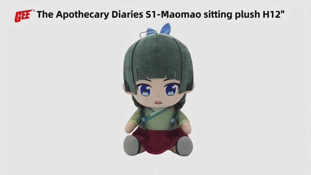 THE APOTHECARY DIARIES S1 - MAOMAO SITTING PLUSH 12"H