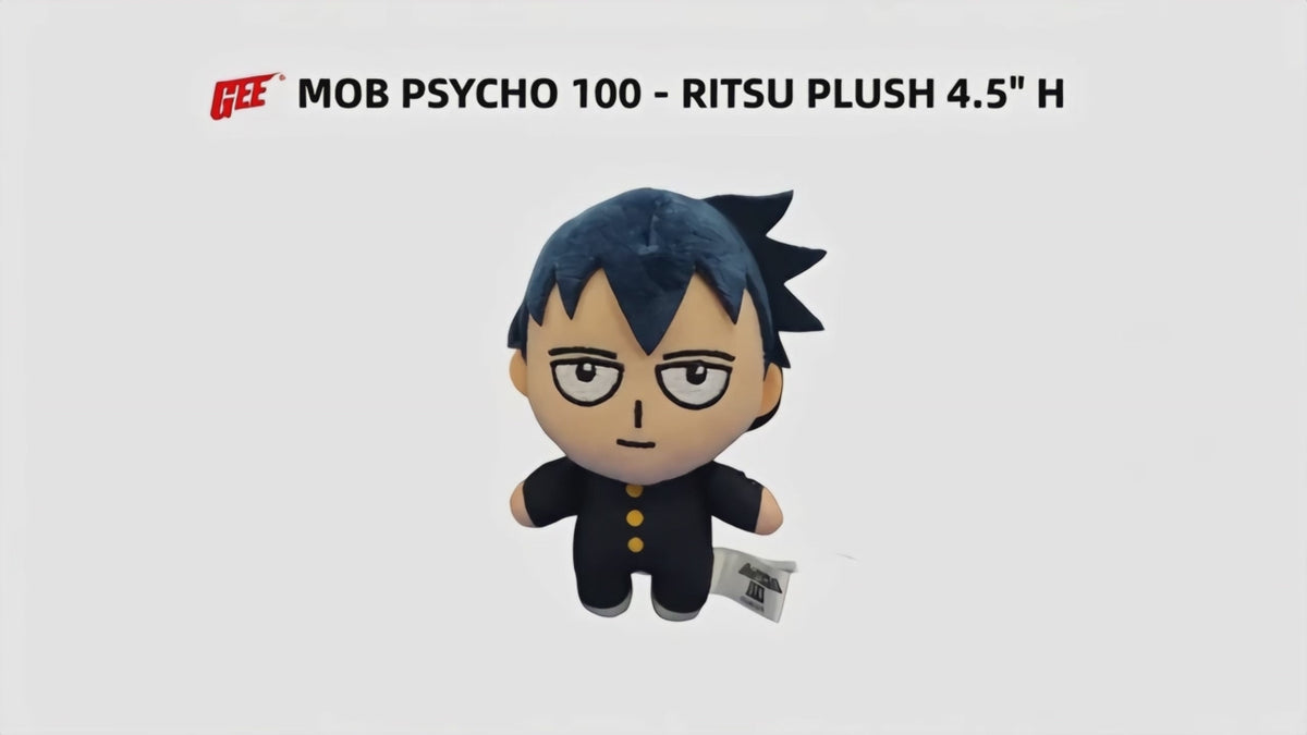 Mob Psycho 100 - Ritsu Kageyama Mini Plush w/ Spring Clip 4.5"