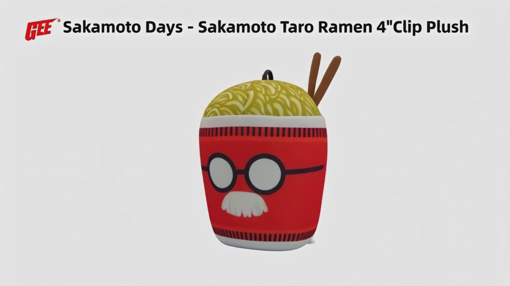 SAKAMOTO DAYS - SAKAMOTO TARO RAMEN 4" CLIP PLUSH