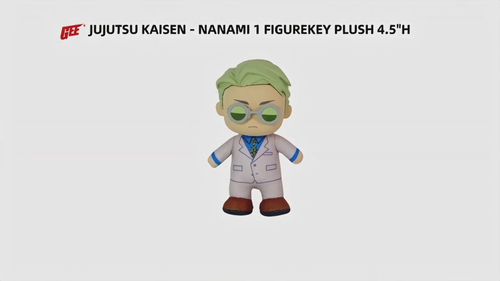 Jujutsu Kaisen - Kento Nanami (Frown) FigureKey Plush 4.5" H