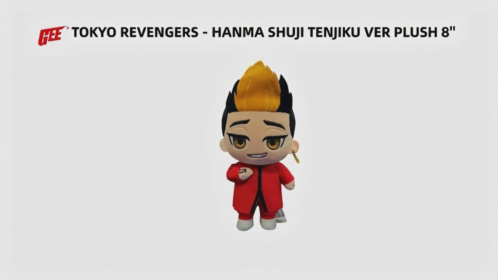 Tokyo Revengers - Hanma Shuji Tenjiku Ver. Plush 8"H
