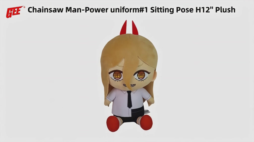Chainsaw Man - Power (Uniform) Sitting Pose Plush 12"