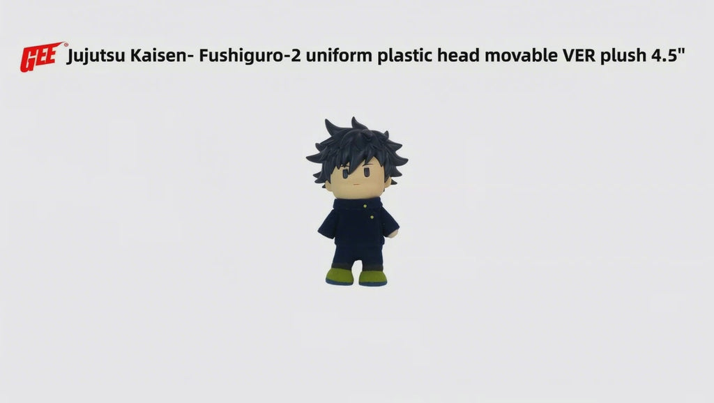 Jujutsu Kaisen - Megumi Fushiguro (Stoic) FigureKey Plush 4.5" H