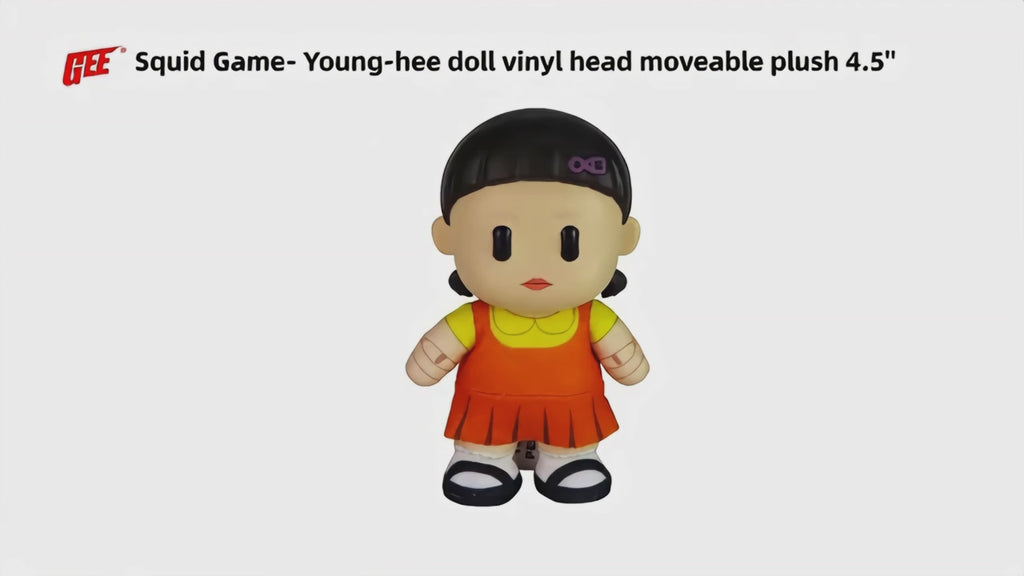 SQUID GAME - YOUNG-HEE DOLL FIGUREKEY PLUSH 4.5"