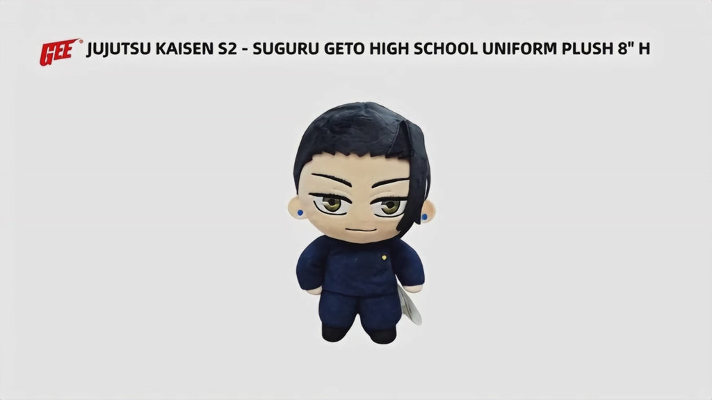Jujutsu Kaisen Hidden Inventory - Suguru Geto High School Uniform Plush 8"H