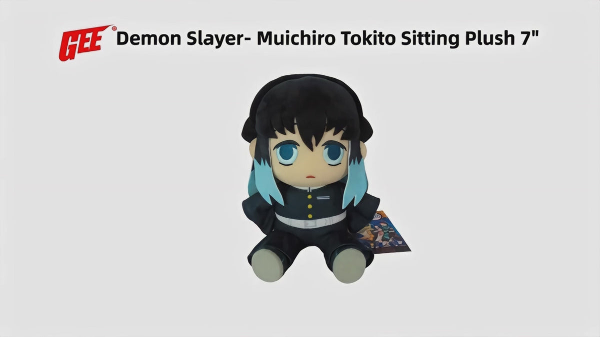 Demon Slayer - Muichiro Tokito Sitting Plush 7"H