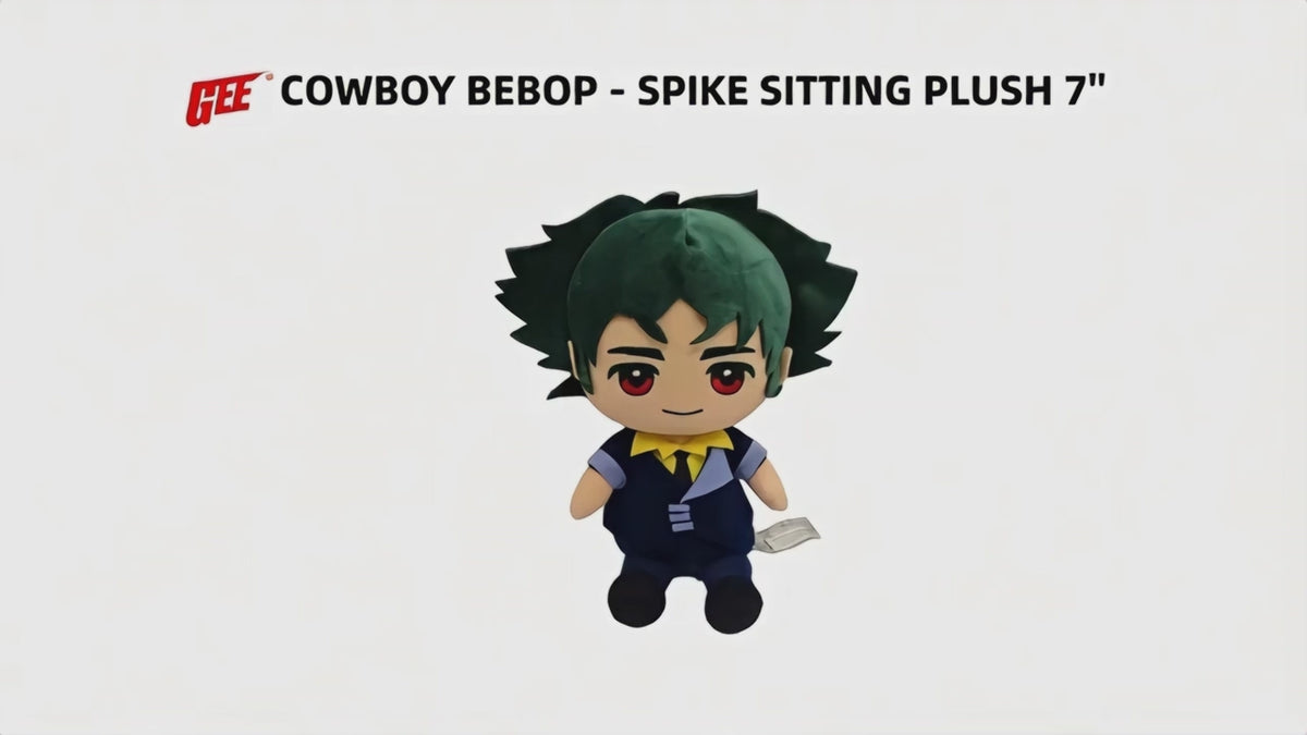 Cowboy Bebop - Spike Spiegel Sitting Plush 7"H