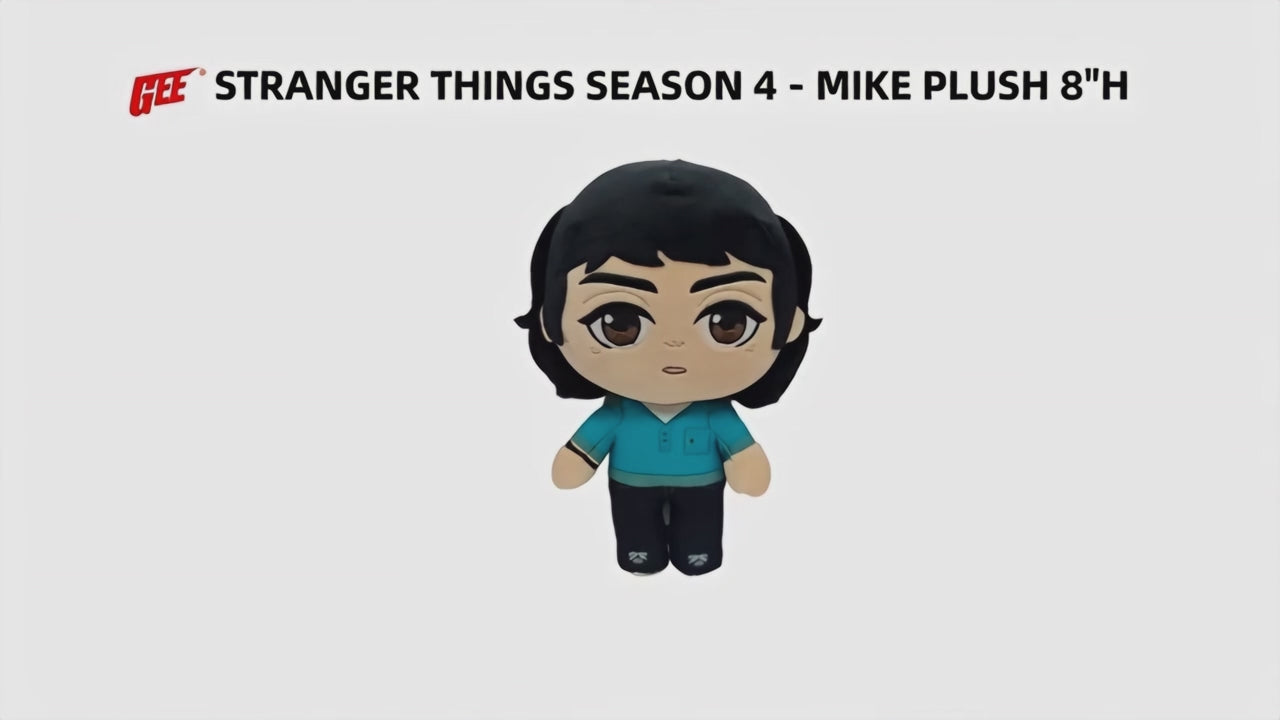 Stranger Things Season 4 - Mike Wheeler Plush 8" H